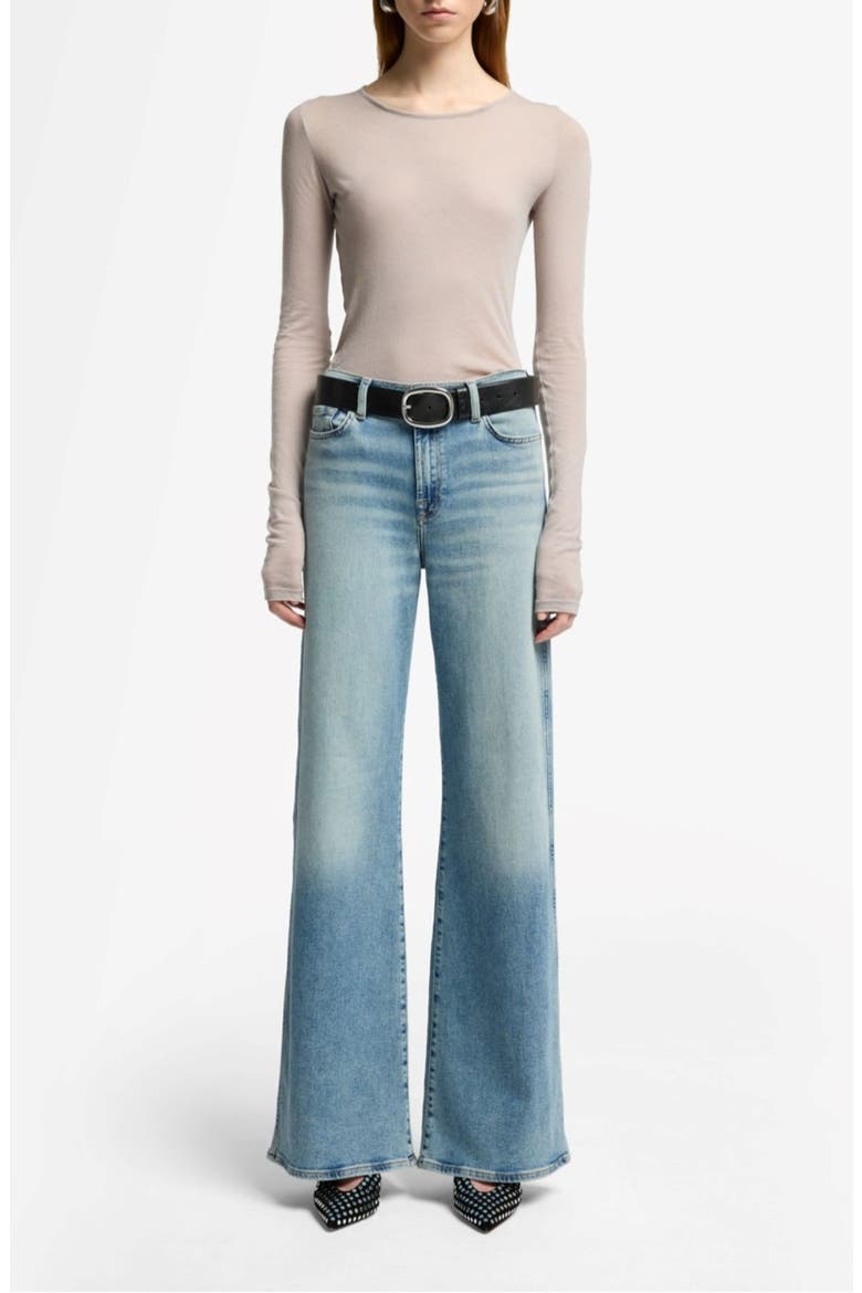 Lotta High Waist Wide Leg Jeans, Alternate, color, AMUSE ME