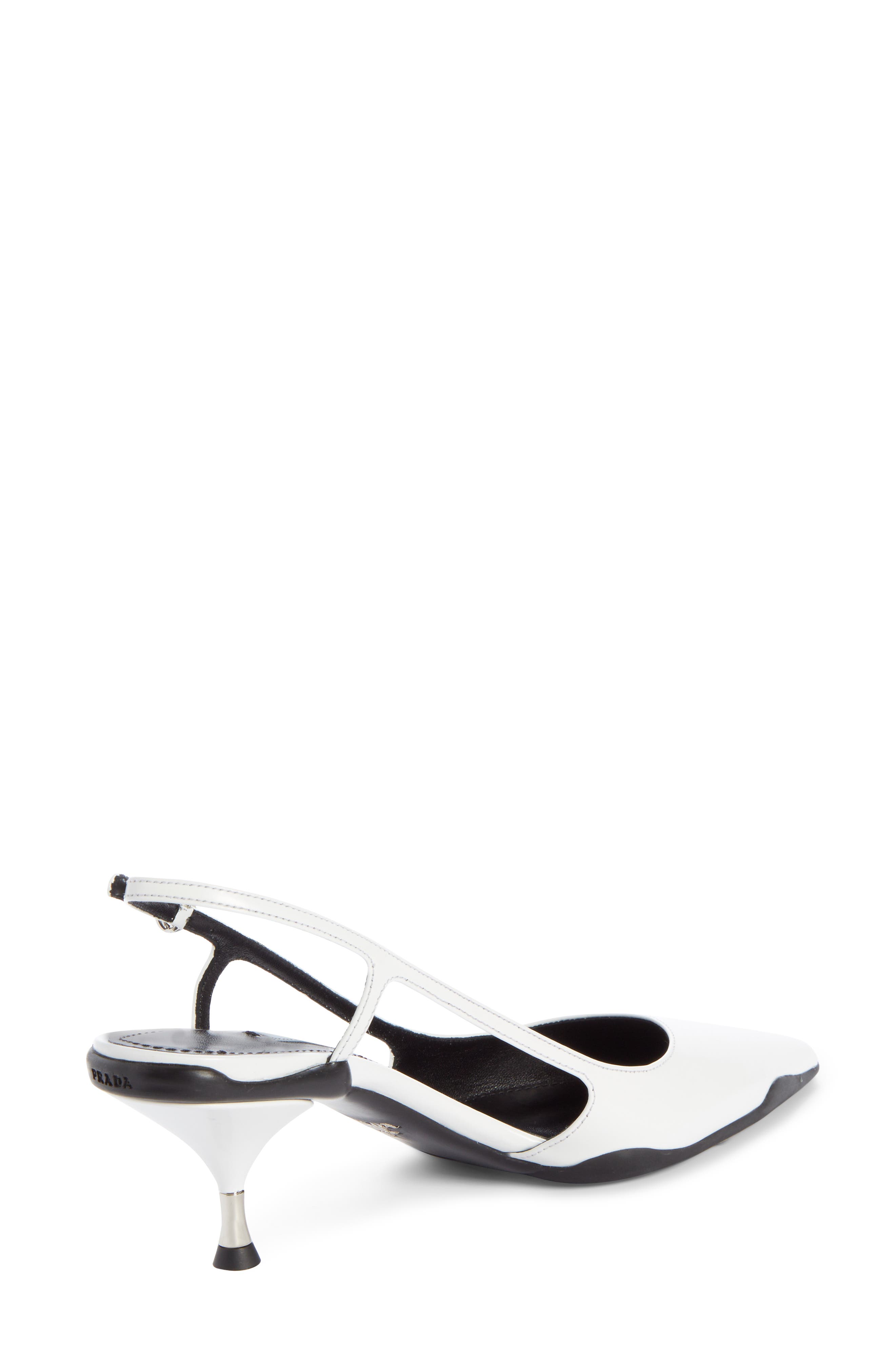 Prada Slingback Pump, Alternate, color, 
