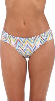 Sunshine 79 Soul Shirred Side Hipster Bikini Bottoms