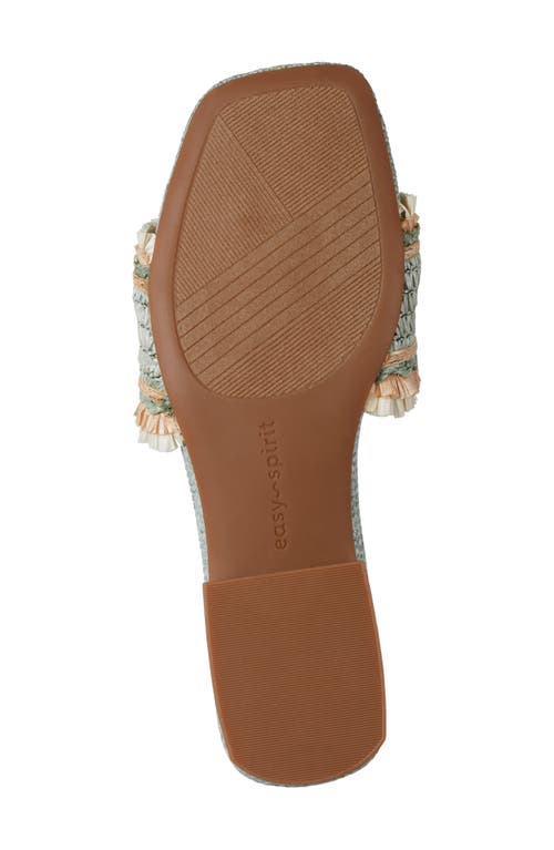 Easy Spirit Graciela Slide Sandal In Light Blue