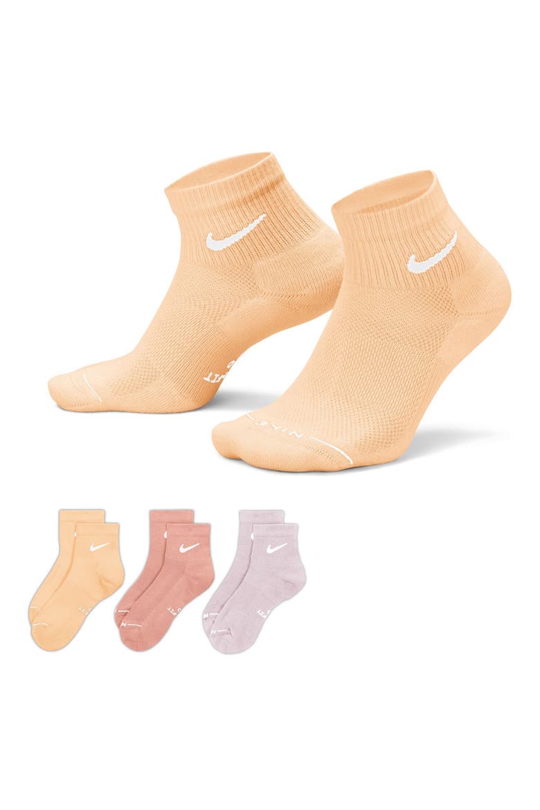 Dri-FIT 3-Pack Everyday Plus Cushioned Low Socks, Alternate, color, 908 MLTCLR