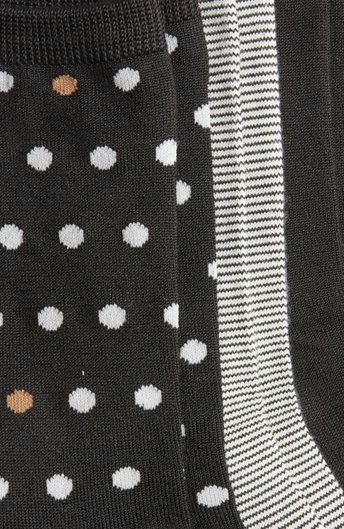 Hue Assorted 3-pack Supersoft Crew Socks In Black