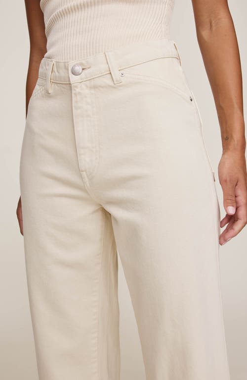 Dl1961 Kaylen High Waist Soft Curve Barrel Jeans In Neutral