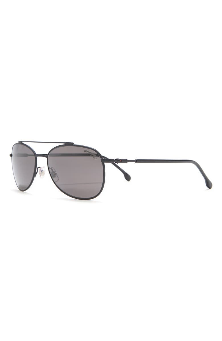 Carrera Eyewear 58mm Aviator Sunglasses, Alternate, color, 