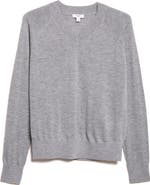 Reiss Paris V-Neck Merino Wool Sweater