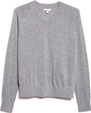 Reiss Paris V-Neck Merino Wool Sweater