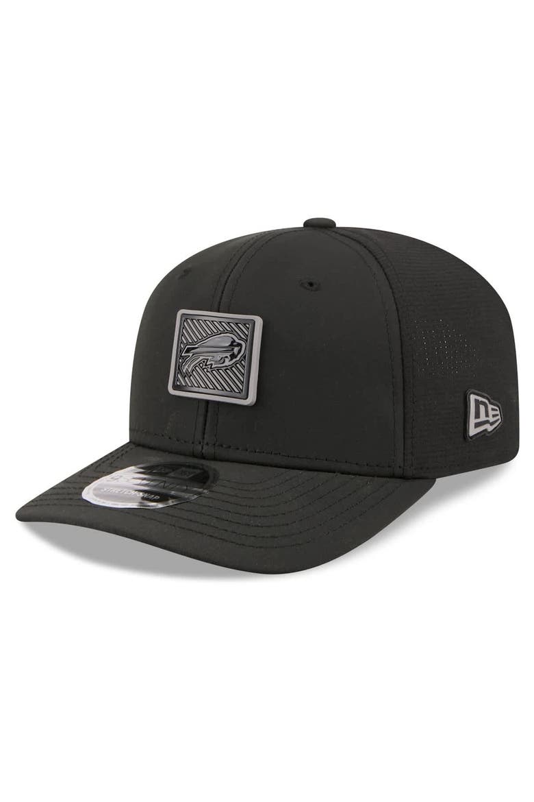 Men's New Era  Black Buffalo Bills 2026 NFL Training Camp 9SEVENTY Adjustable Hat, Alternate, color, Black
