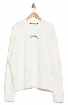 Palm Angels Logo Cotton Sweatshirt