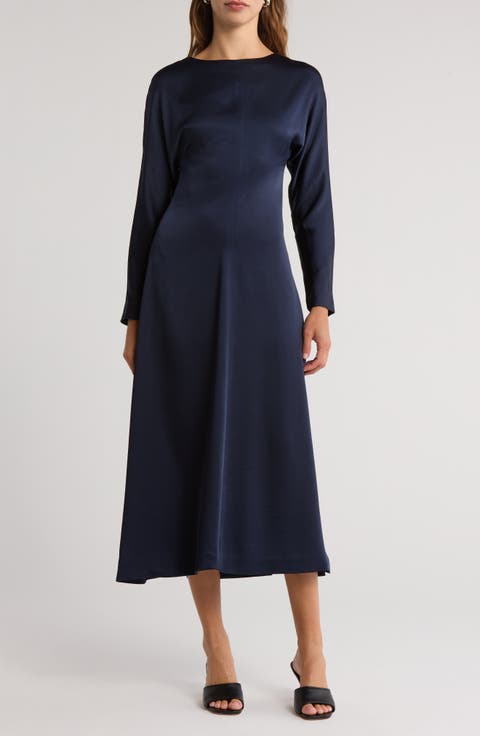 Catriona Long Sleeve Midi Dress
