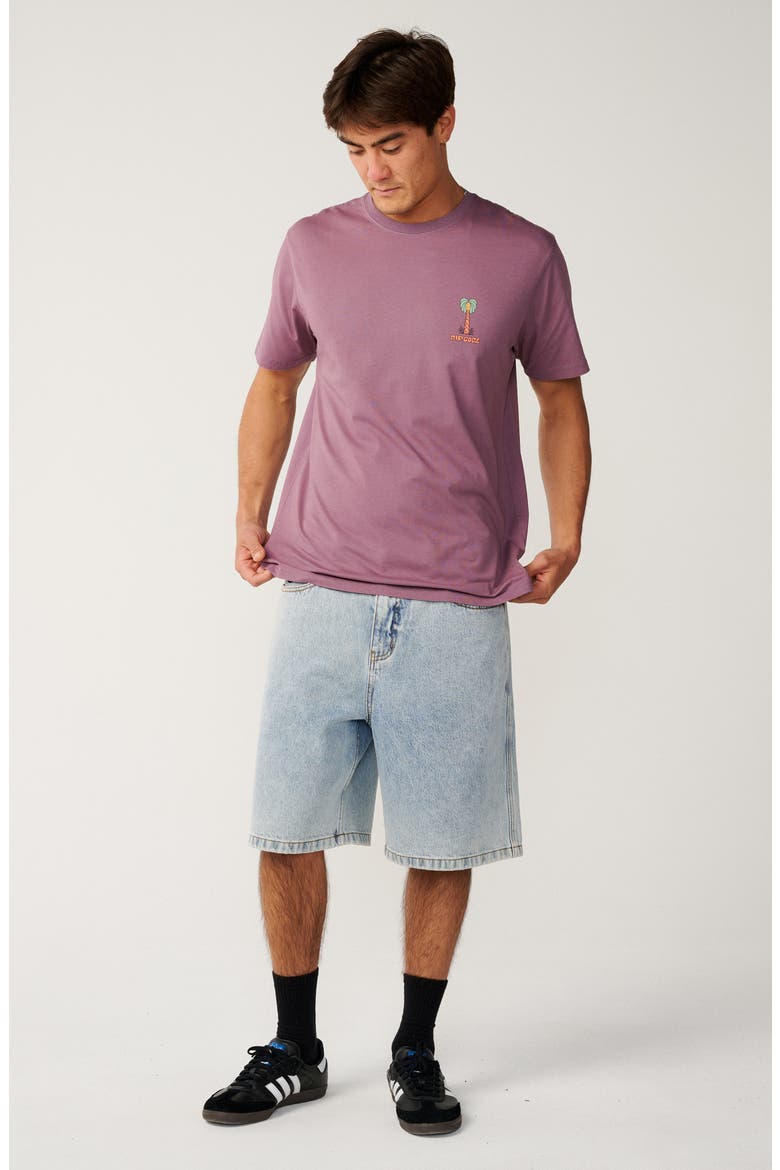 Pacific Rinse Cotton Graphic T-Shirt, Alternate, color, DUSTY PURPLE