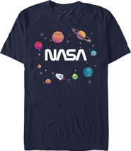 NASA Men's NASA Animated Planets Graphic T-Shirt