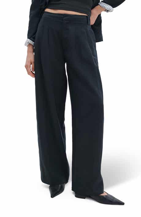 Chappell High Waist Wide Leg Pleat Pants