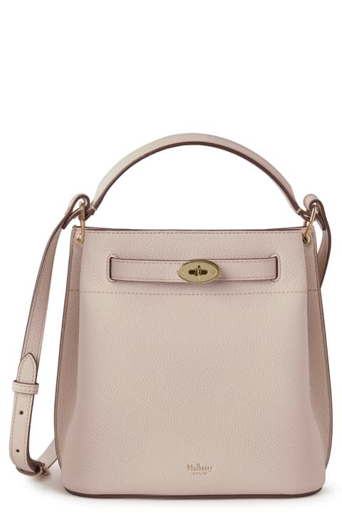 バッグ・カバンその他 MULBERRY Leather bucket bag with logo Blossom Pink Shop Pink Mulberry Online | Nordstrom