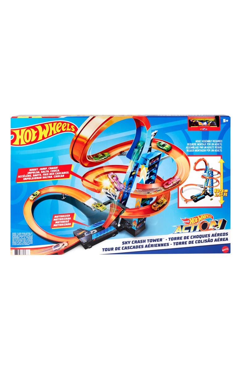 Mattel Hot Wheels<sup>®</sup> Sky Crash Tower<sup>™</sup>, Alternate, color,