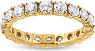 Haus of Brilliance 14K Yellow Gold 2.00 Cttw Round Cut Diamond Eternity Band