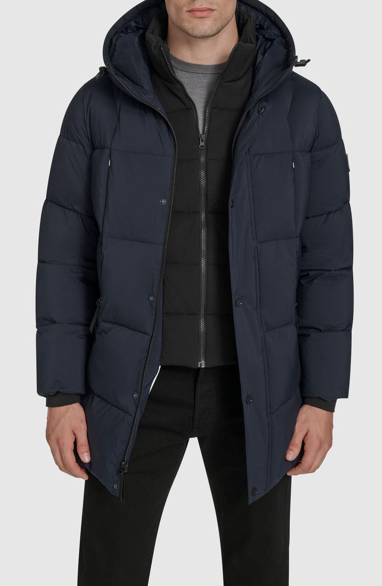 Andrew Marc The Millstream Parka, Alternate, color, Ink