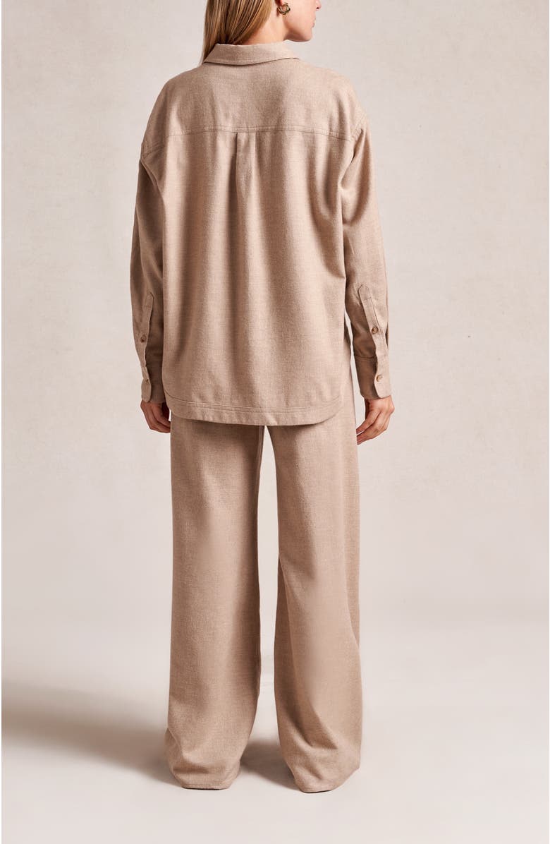La Ligne Ewan Shirt, Alternate, color, Camel