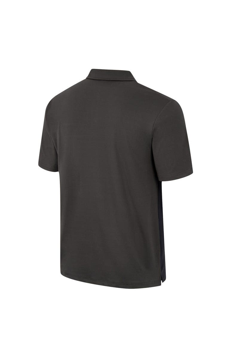 COLOSSEUM Men's Colosseum Charcoal Appalachian State Mountaineers Two Yutes Polo, Alternate, color, Charcoal