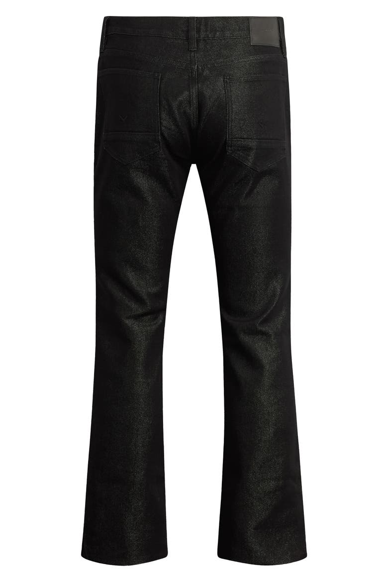 Walker Metallic Kick Flare Jeans, Alternate, color, STARGAZER