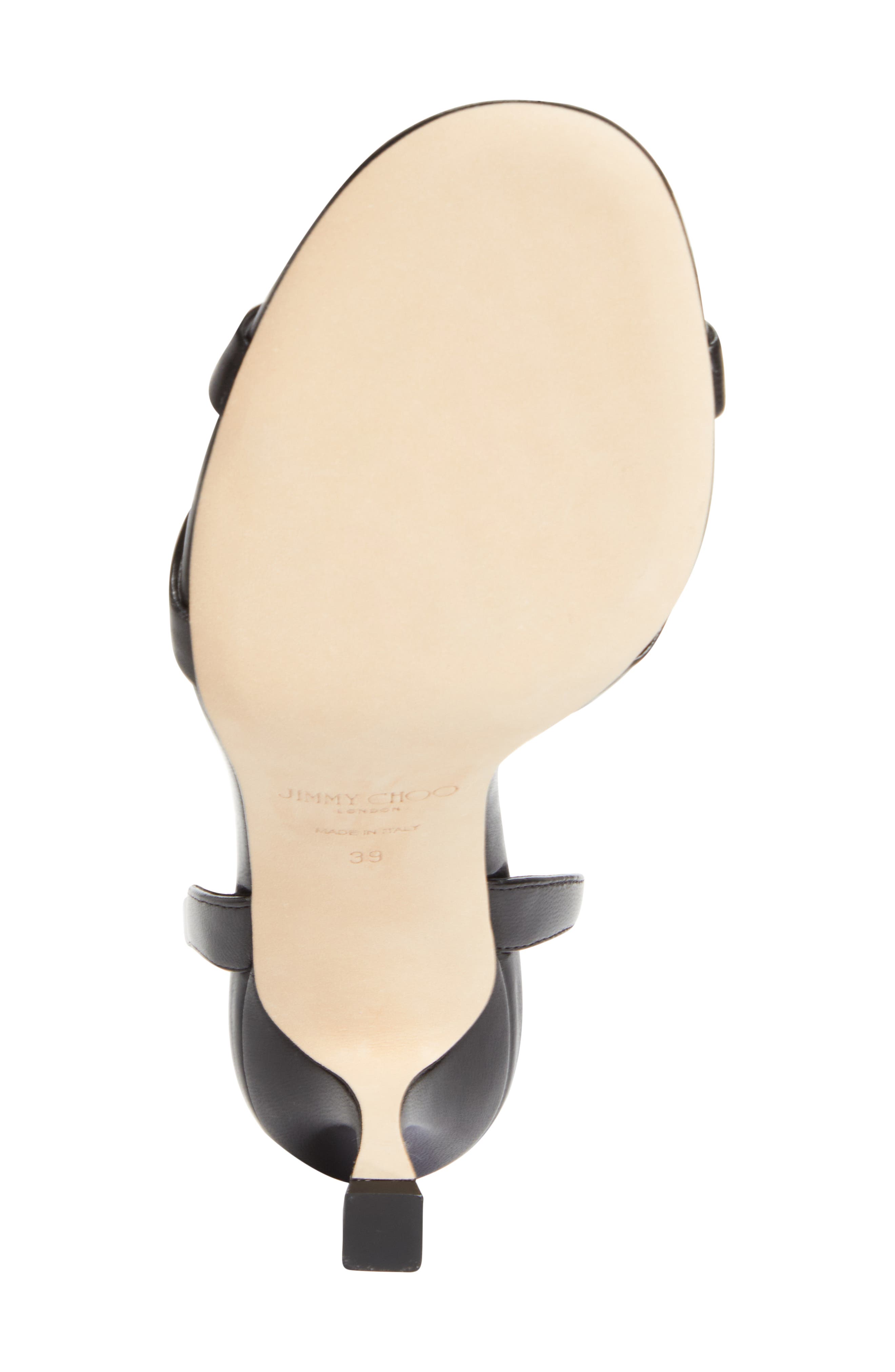 Jimmy Choo Elsy Slingback Sandal, Alternate, color, Black