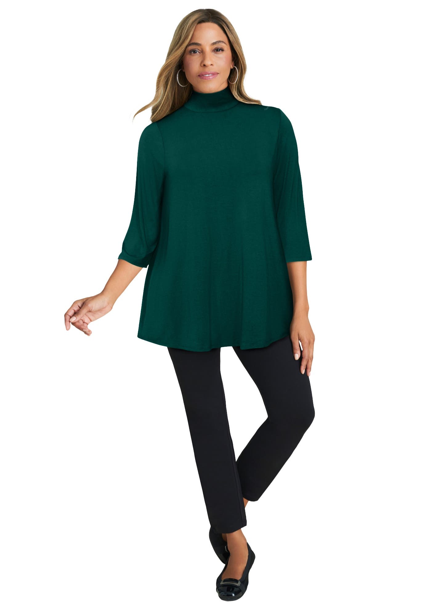 Mockneck Swing Tunic - image 3