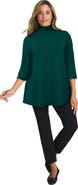 Jessica London Mockneck Swing Tunic