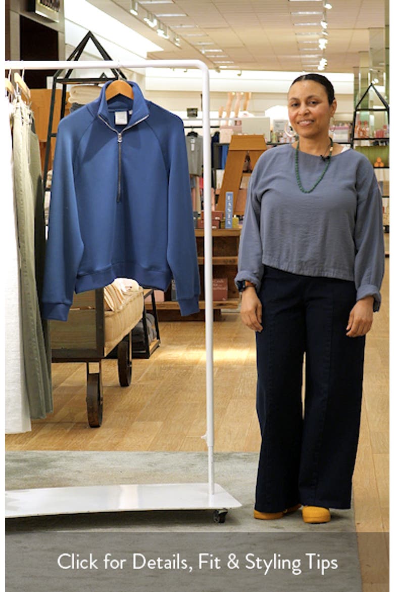 Selene Half Zip Sweatshirt video