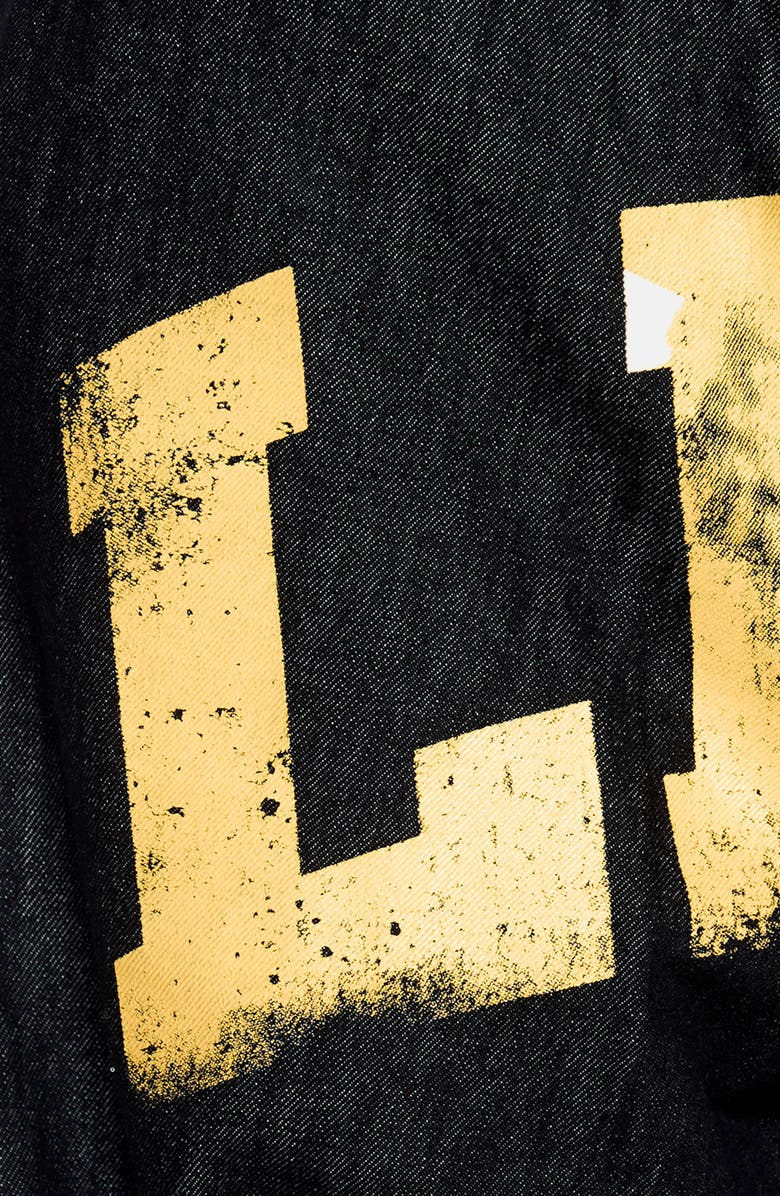 JADED LONDON LDN Print XL Collossus Jeans, Alternate, color, Black