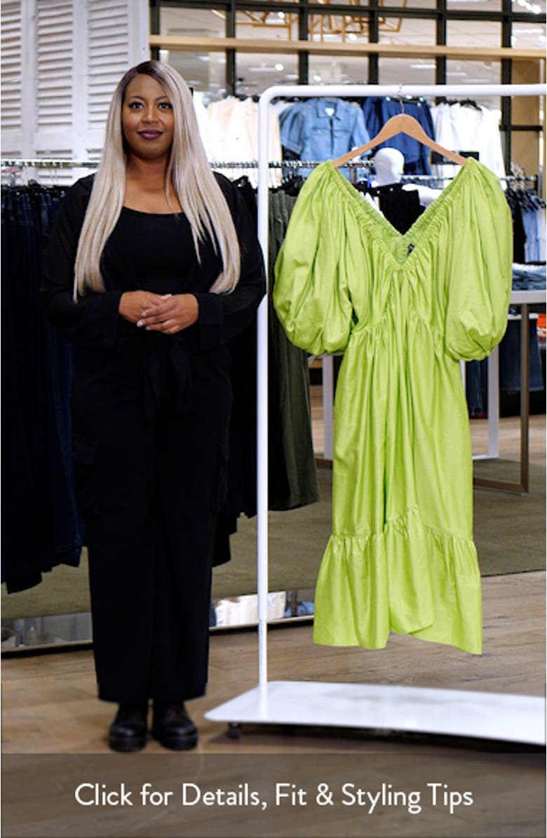 Grace Tiered Midi Dress, sales video thumbnail