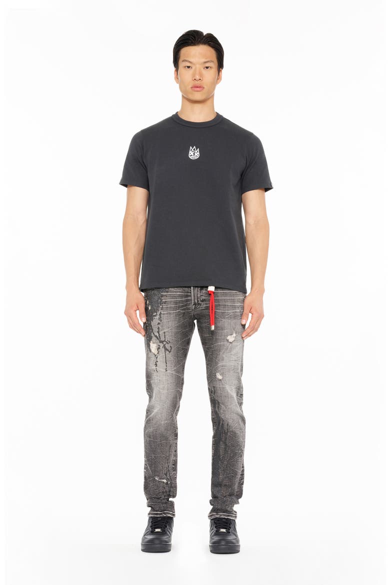 Rocker Slim Fit 602 Jeans, Alternate, color, CAVIAR