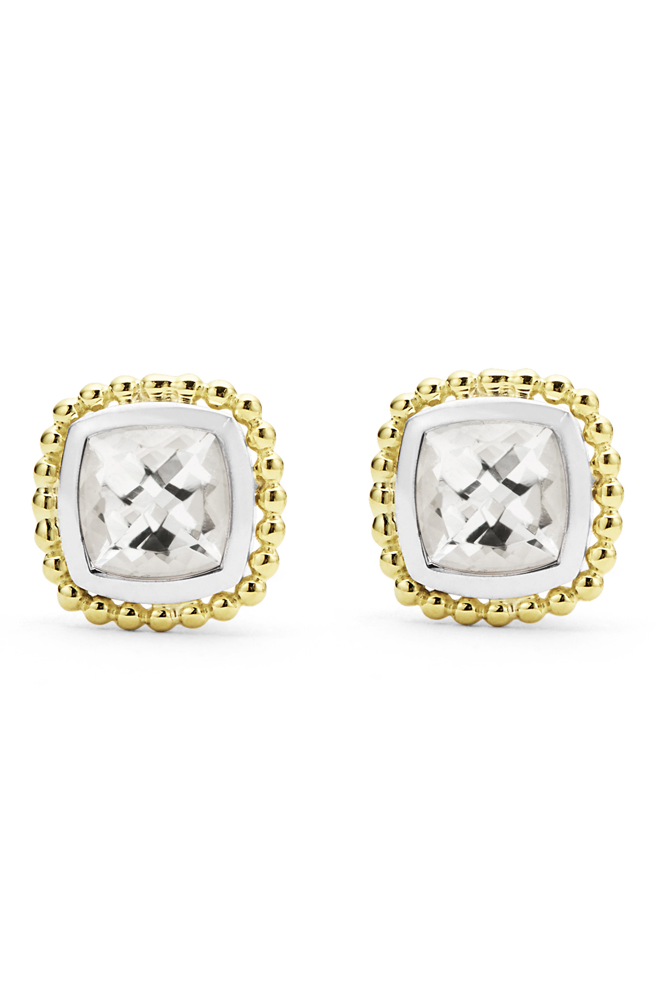 LAGOS Rittenhouse White Topaz Stud Earrings (Women) | Nordstrom