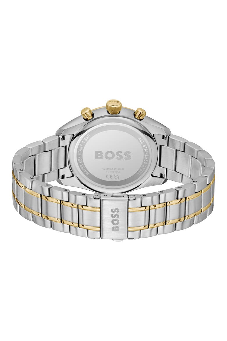 Grand Prix Bracelet Watch, 44.5mm, Alternate, color, GREEN DIAL