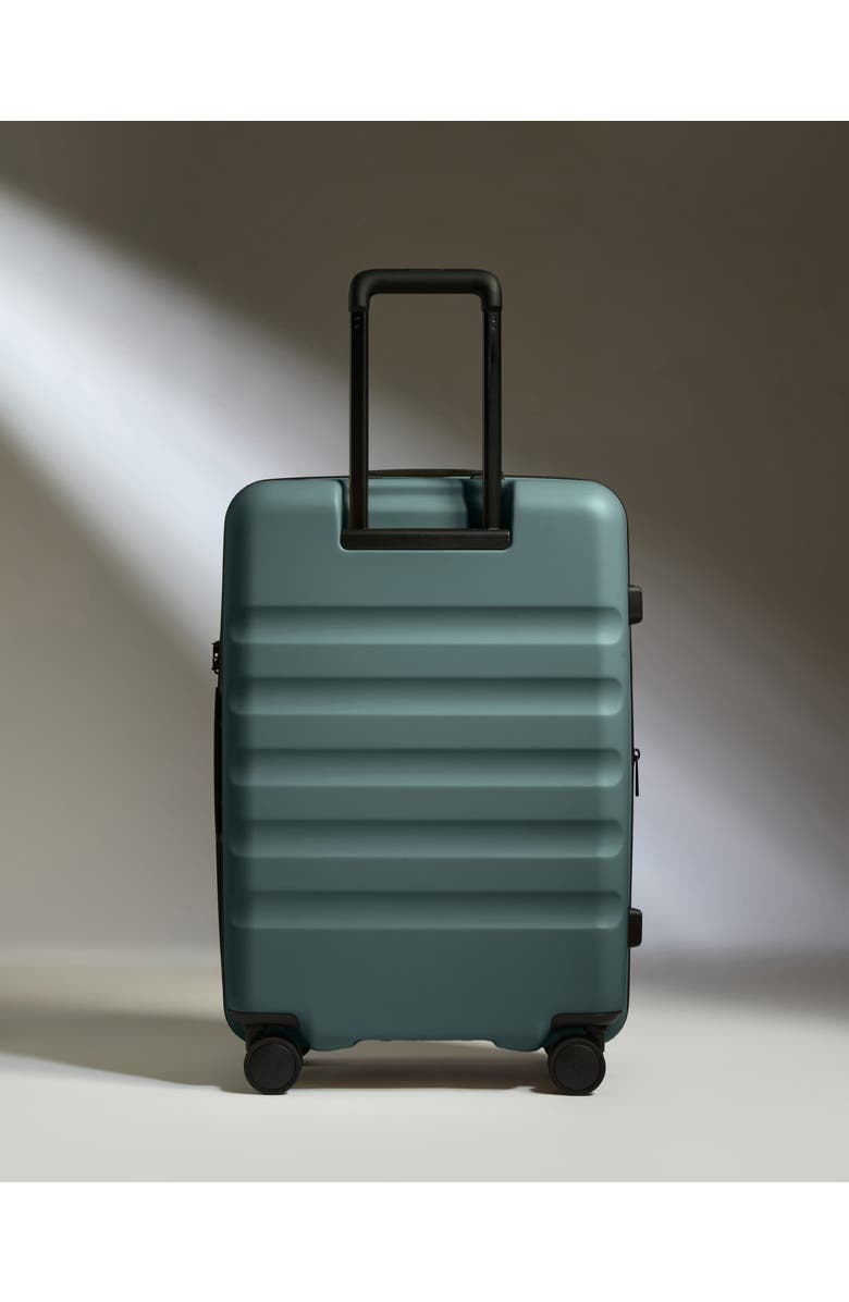ANTLER Icon Stripe Medium Luggage, Alternate, color, Glade Blue