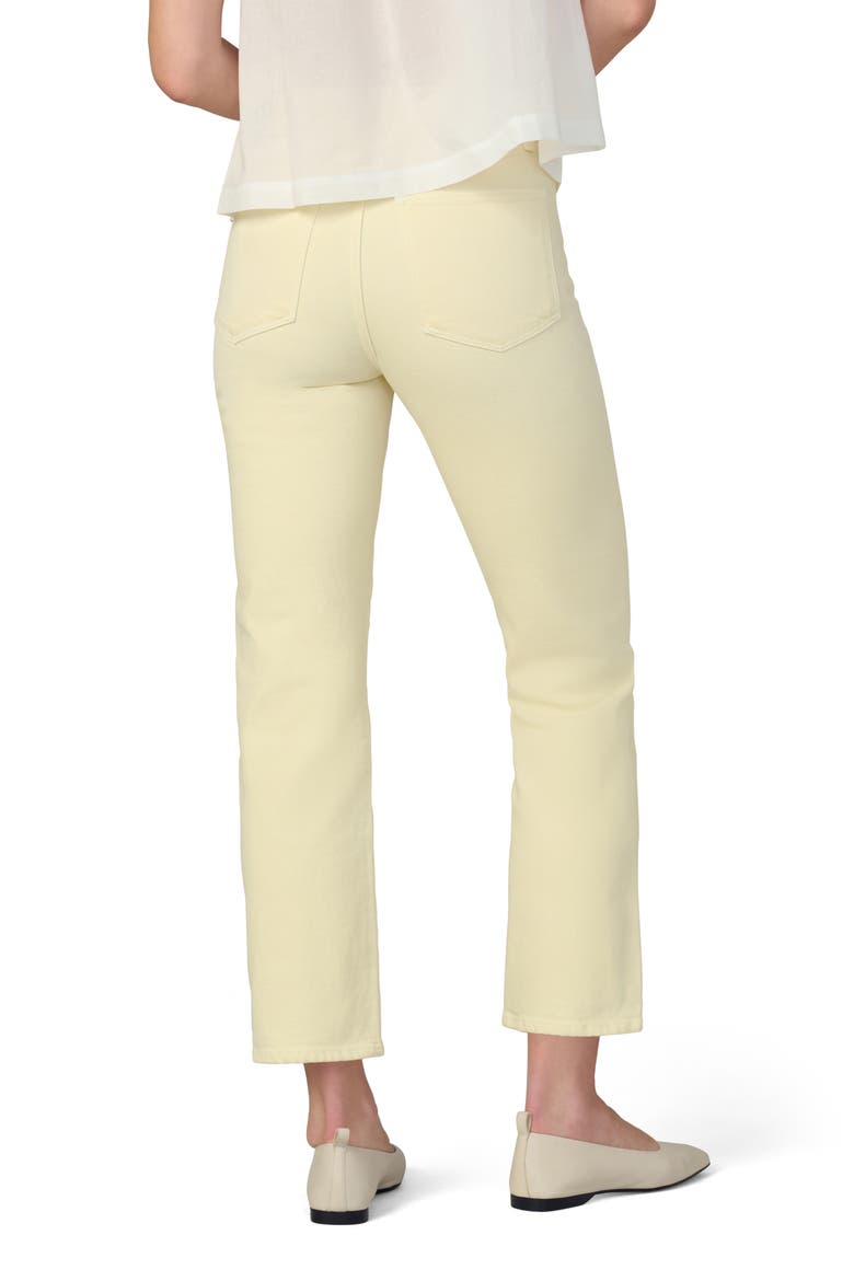 The Margot High Waist Ankle Slim Straight Leg Jeans, Alternate, color, DOUBLE CREAM