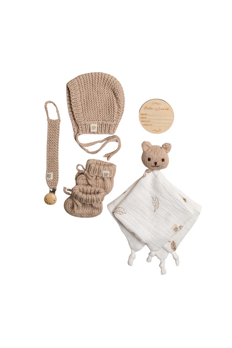Baby Arrival Gift Set Boho, Main, color, Sand