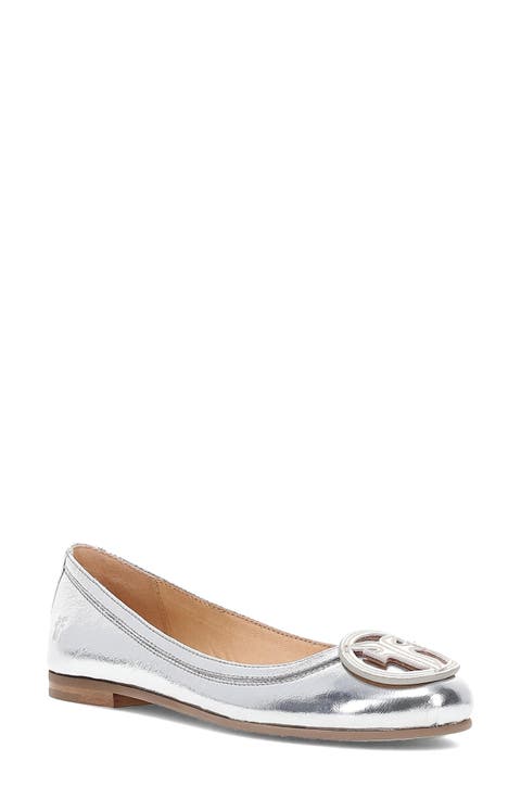 Carson Logo Ballet Flat (Women)