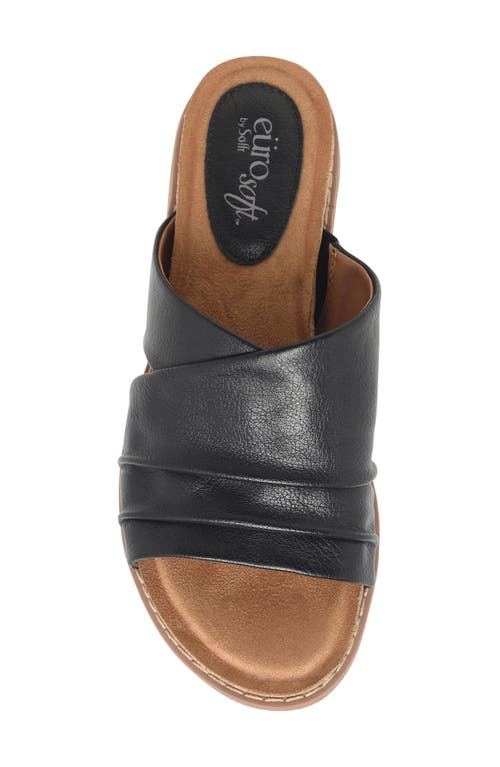 Shop Eurosoft Elesha Slide Sandal In Black