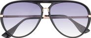 Love Moschino 60mm Shield Sunglasses