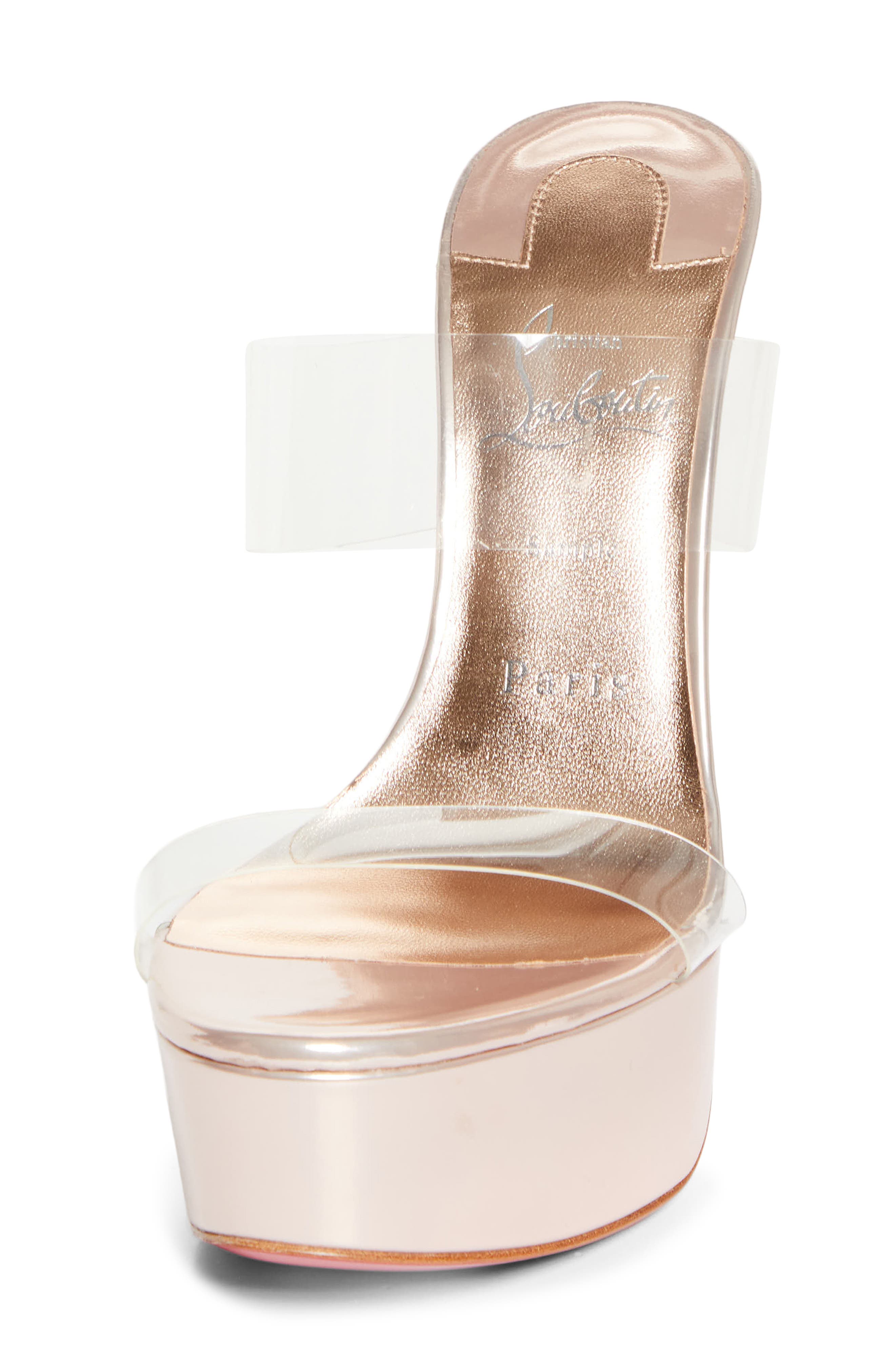 Just Nothing Alta Platform Sandal, Alternate, color, LECHE/ LIN LECHE