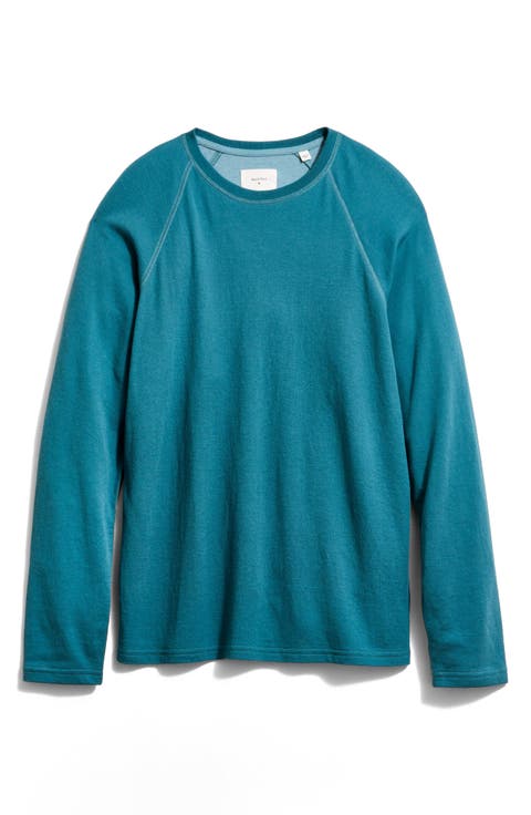 Long Sleeve Cotton & Modal Crewneck T-Shirt