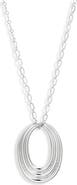 Nordstrom Concentric Circle Pendant Necklace