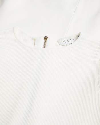 Olivia Rib Fit & Flare Dress