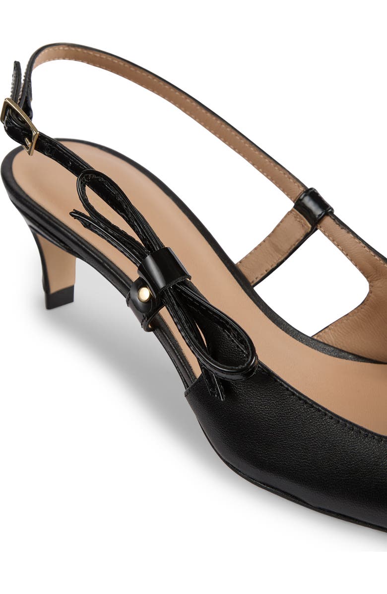 LK Bennett Marilyn Slingback Pump, Alternate, color, Black-Black