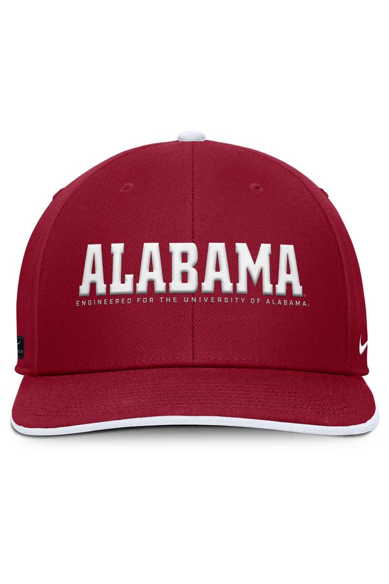 Men's Nike Crimson Alabama Crimson Tide 2025 On-Field Pro Performance Adjustable Hat, Alternate, color, Crimson