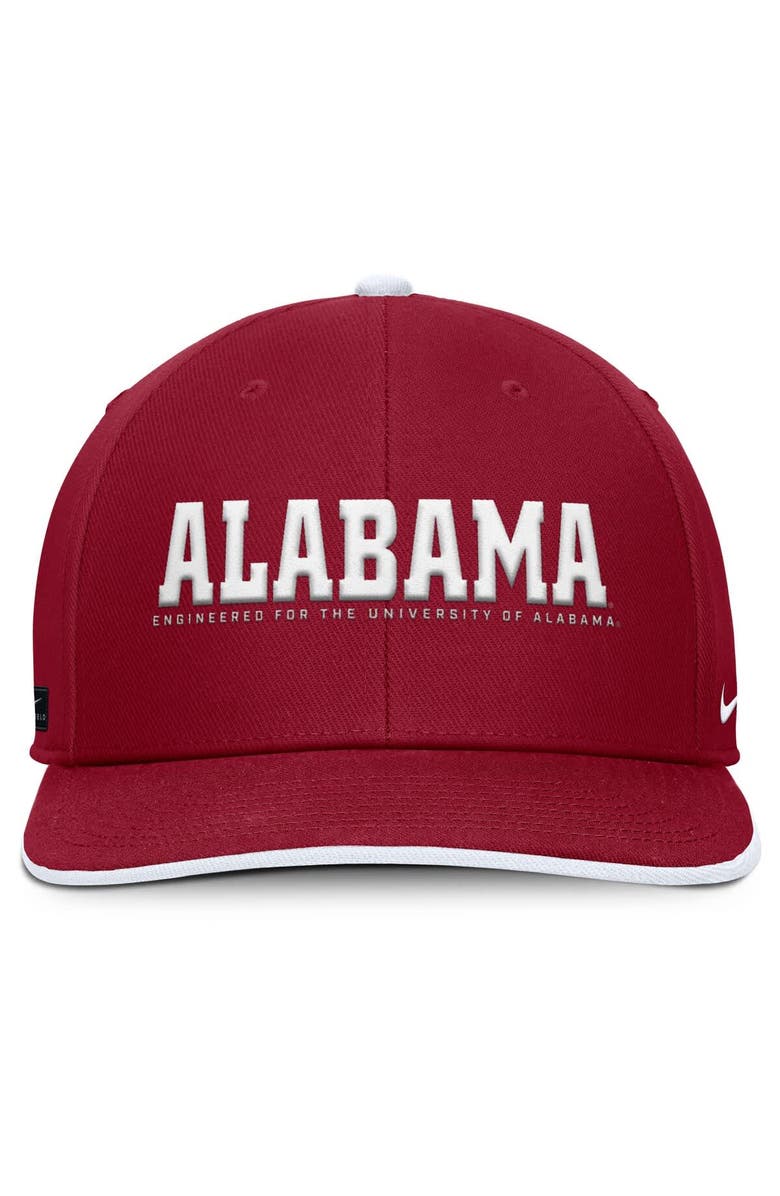 Nike Men's Nike Crimson Alabama Crimson Tide 2025 On-Field Pro Performance Adjustable Hat, Alternate, color, Crimson