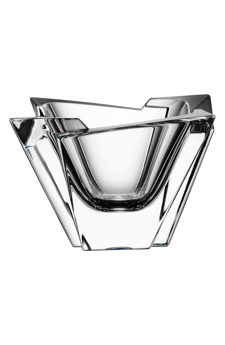 Orrefors Glacial Lead Crystal Bowl, Alternate, color, Clear