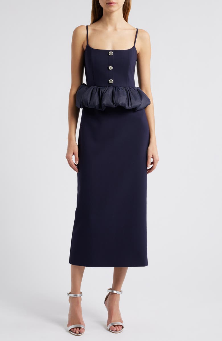 LIKELY Taffia Peplum Cocktail Dress, Main, color,