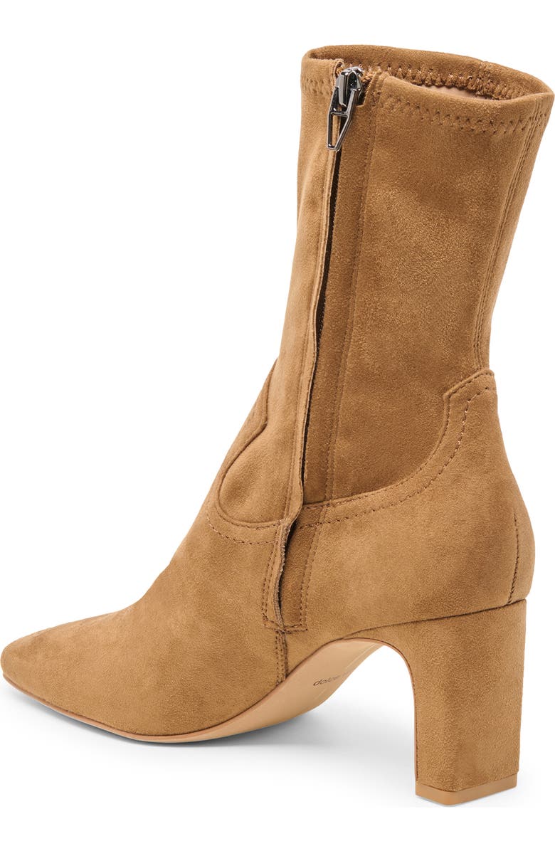 Dolce Vita Roan Block Heel Bootie, Alternate, color, Light Brown Stella Suede