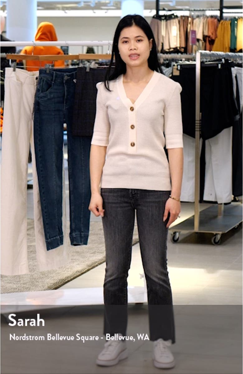 Waffle Knit Merino Wool Sweater, sales video thumbnail