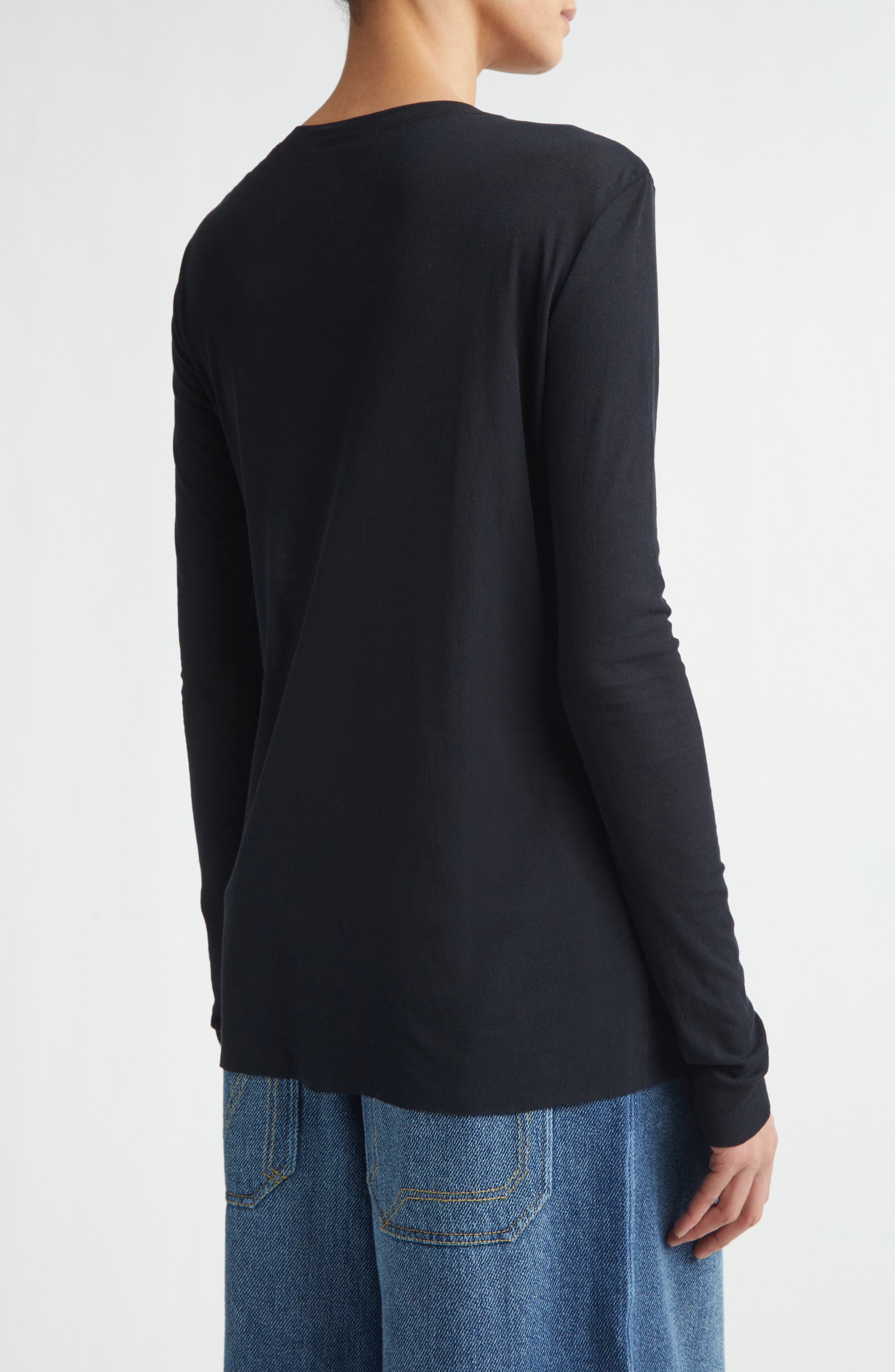 Double Layer Cotton T-Shirt - image 2